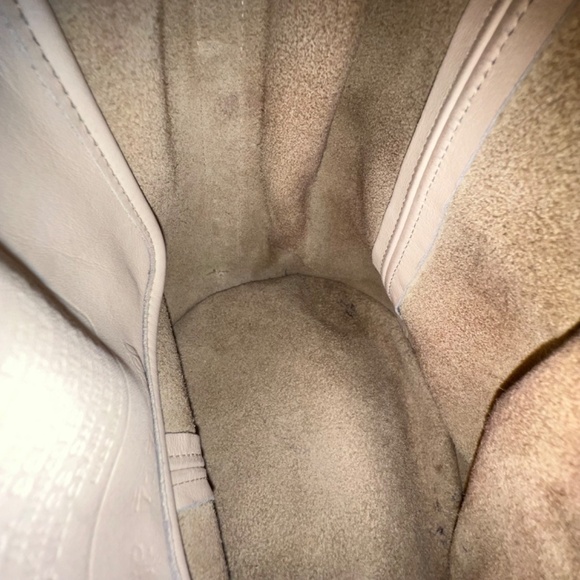 Vintage Coach Pocket Drawstring 4020 Crossbody Bag Bone Pre 94 USA - Picture 9 of 12